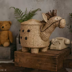 Kollektion MINI - Förvaringskorg HÄST