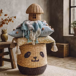 Kollektion MINI - Förvaringskorg PANDA