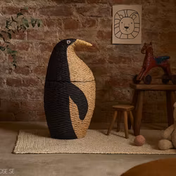 Kollektion MINI - Förvaringskorg PINGVIN