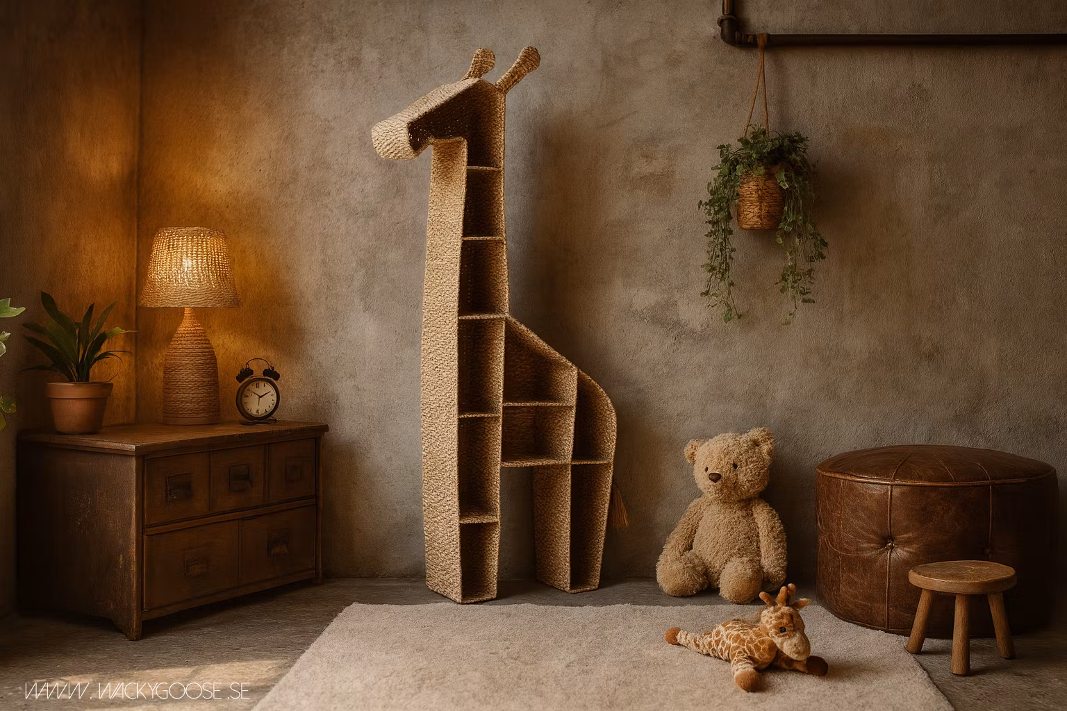 Kollektion MINI - Hylla giraff, 146cm