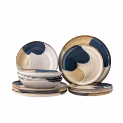 Bloomingville, Servis i stengods, 12 delar