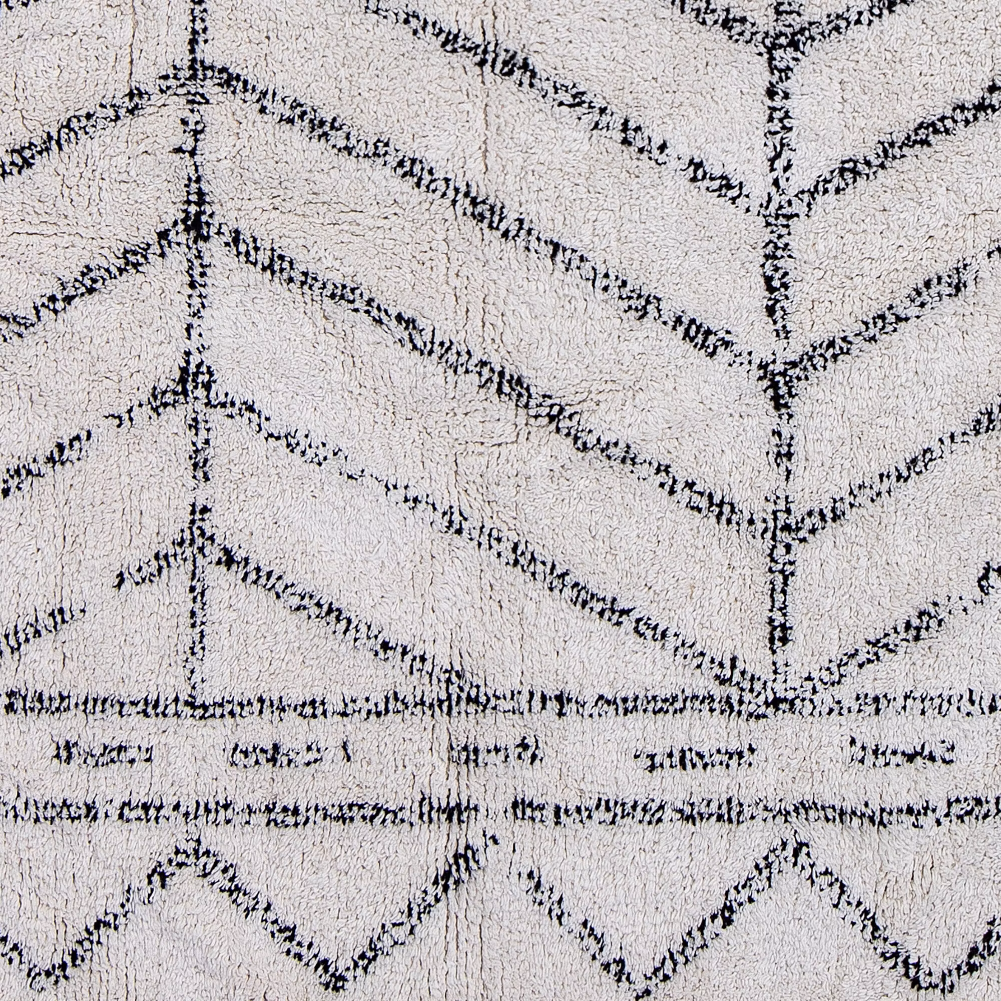 Tuftad matta i bomull, 300x200cm
