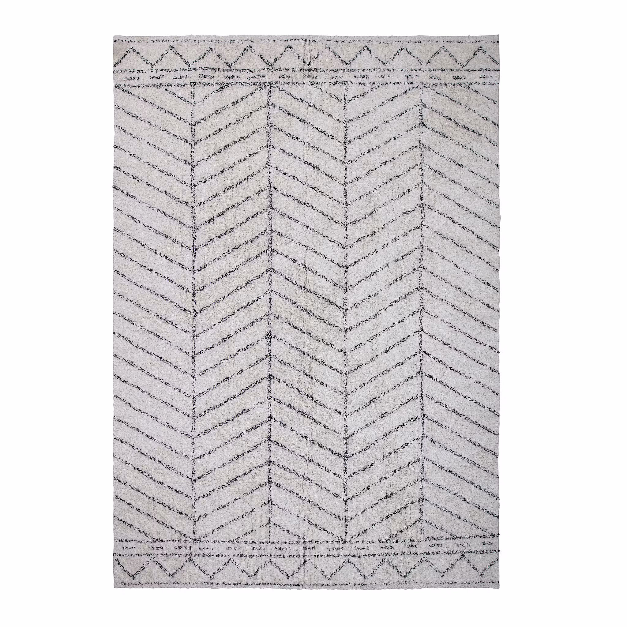 Tuftad matta i bomull, 300x200cm