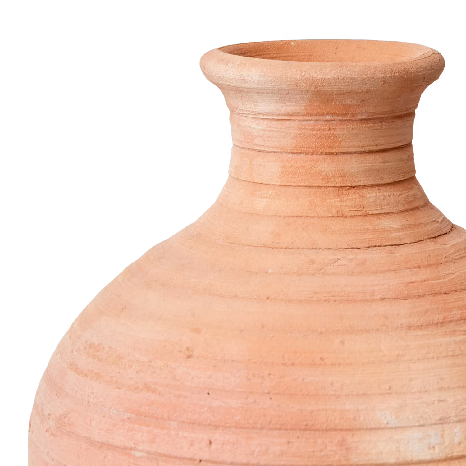 Handgjord urna i terrakotta ~Ø14cm