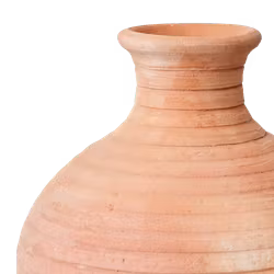 Handgjord urna i terrakotta ~Ø14cm