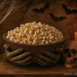 Handgord, vintage träskål, Ø35cm