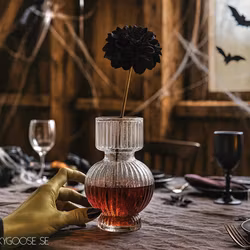 Munblåst Vas, Ø10cm, Klar