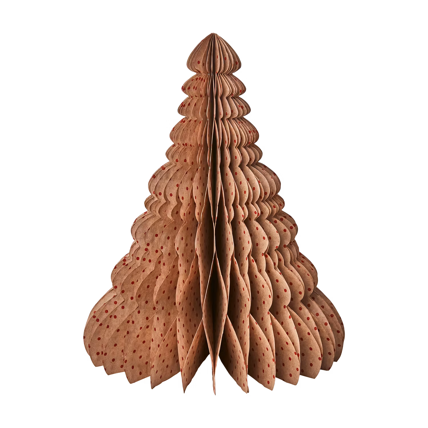 Dekorationsgran XL, Brun/Röd, 30cm