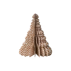 Dekorationsgran, Brun/Vit, 20cm