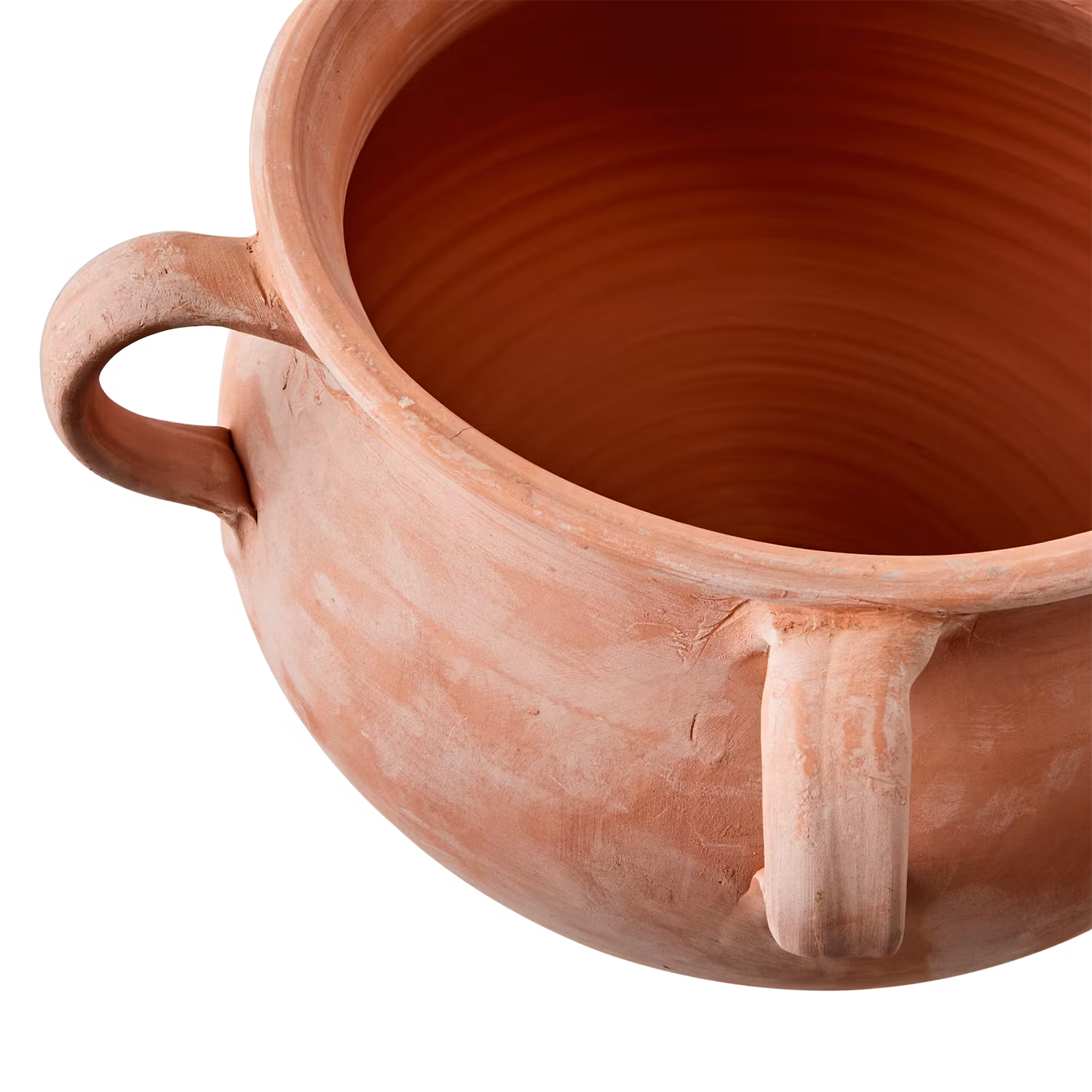 Handgjord urna i terrakotta ~Ø40cm