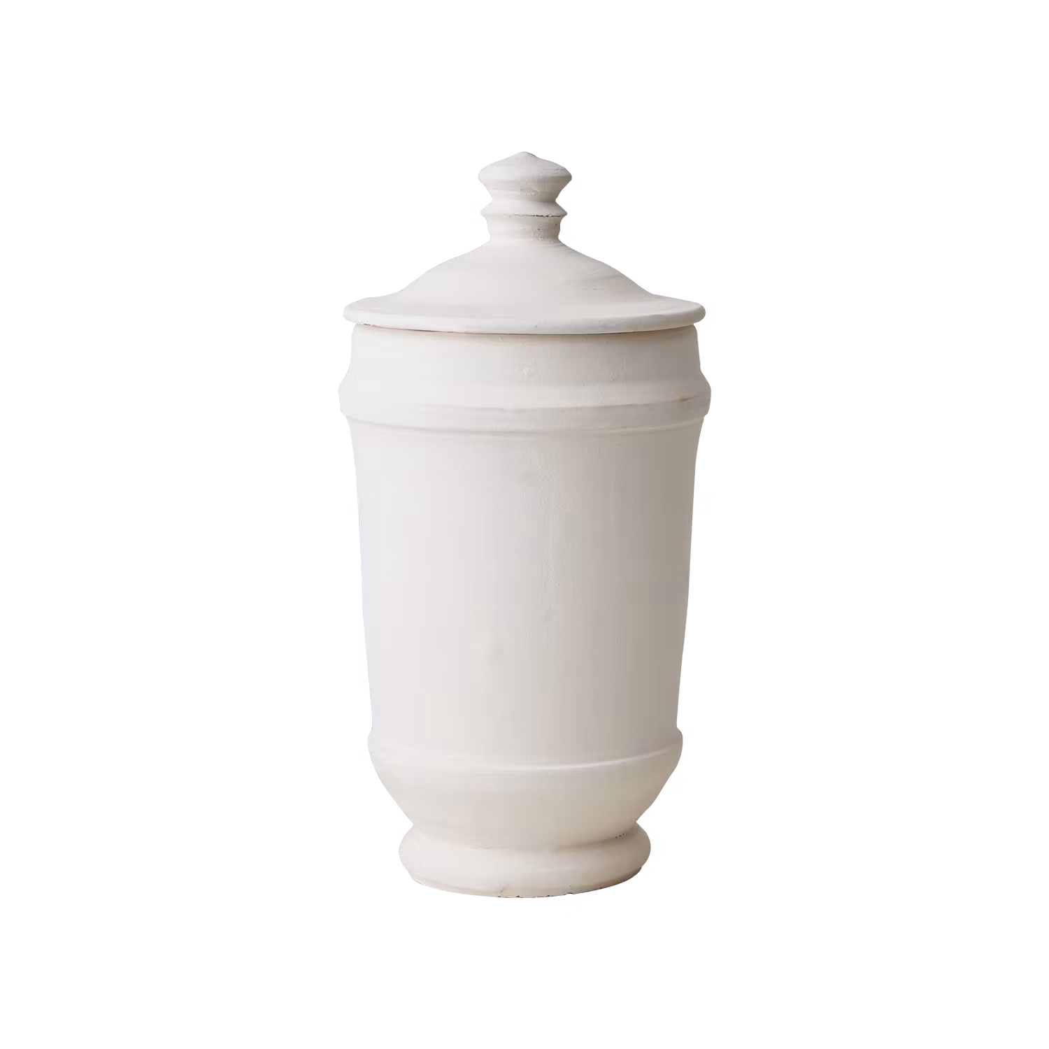 Handgjord urna med lock, 24cm
