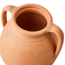 Handgjord urna i terrakotta, 21cm