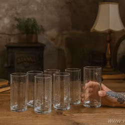 DISA Handgjorda Glas, 6-pack, Klar