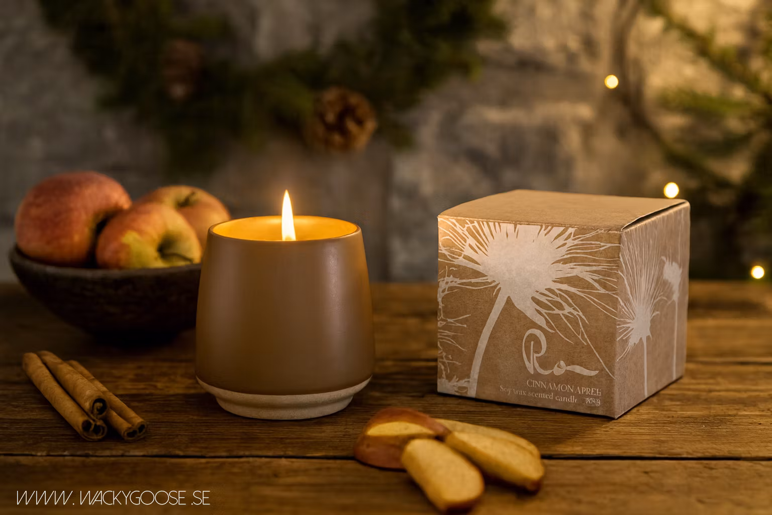 RO Doftljus Cinnamon & apple