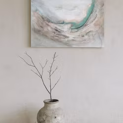 Elements in motion, "Whispers of Earth" - Originalmålning, 80x60cm