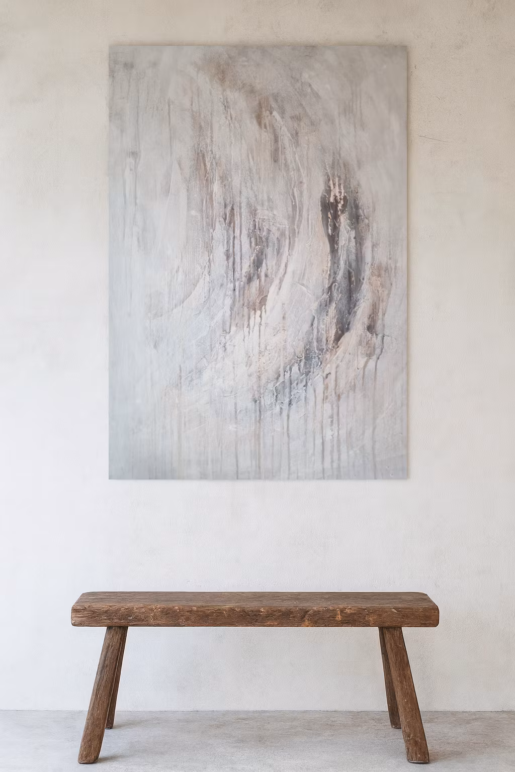 Hippie Road, "Muddy River" - Originalmålning, 80x60cm