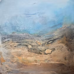 Veins of Earth, "Whispering Dunes" - Originalmålning, 60x60cm