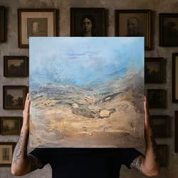 Veins of Earth, "Whispering Dunes" - Originalmålning, 60x60cm