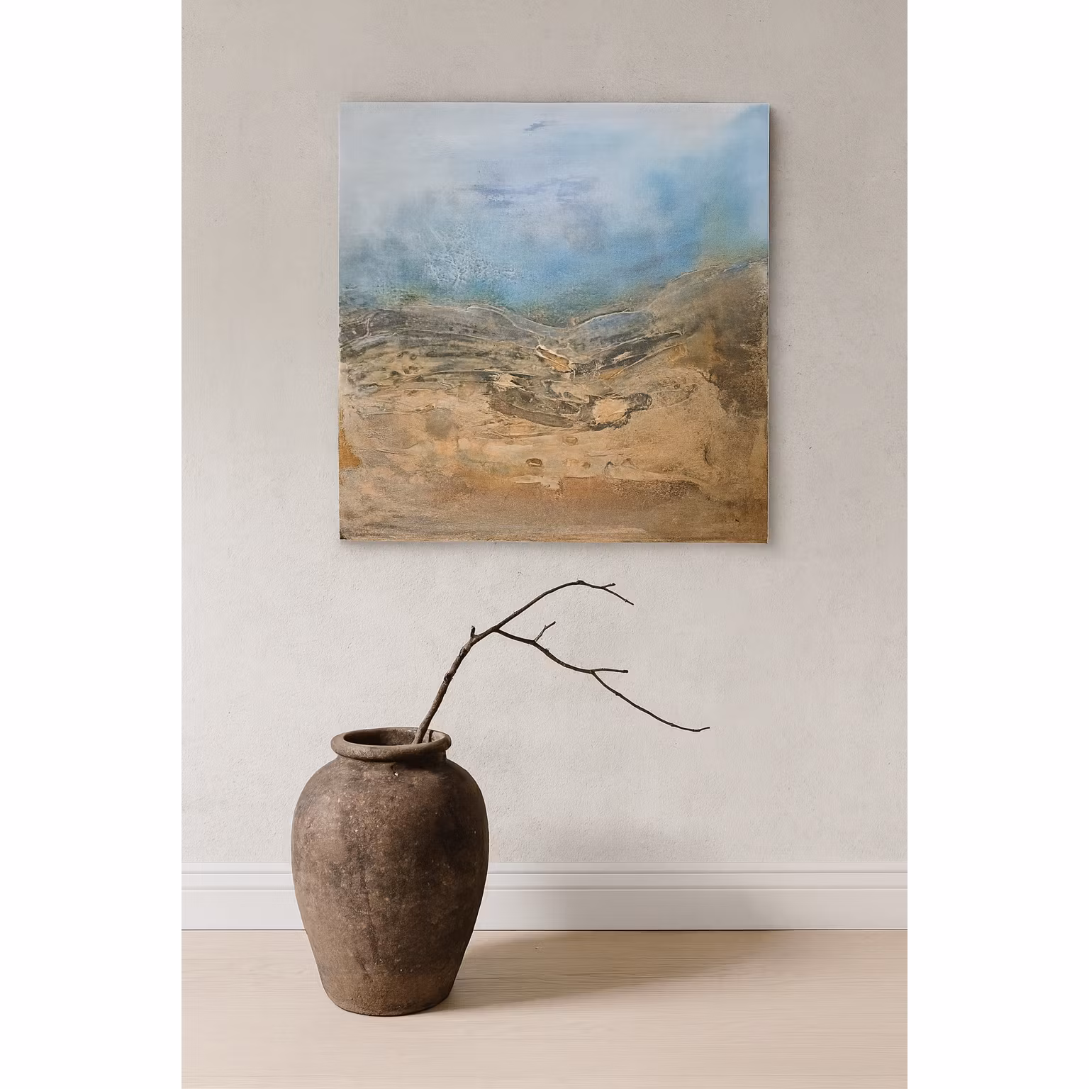 Veins of Earth, "Whispering Dunes" - Originalmålning, 60x60cm