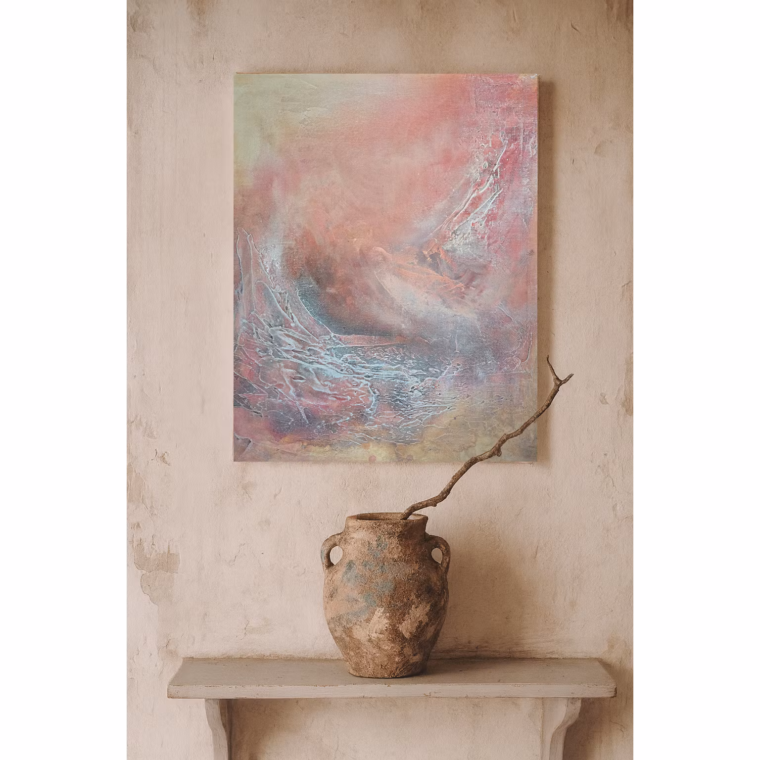 Veins of Earth, "Valley of the Fairies" - Originalmålning, 50x40cm