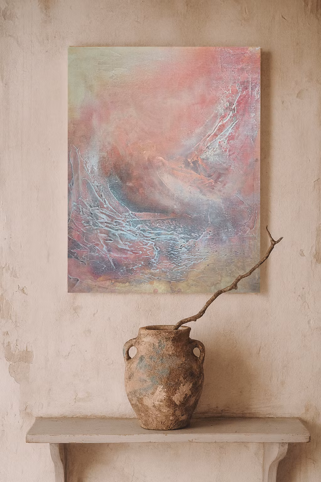 Veins of Earth, "Valley of the Fairies" - Originalmålning, 50x40cm