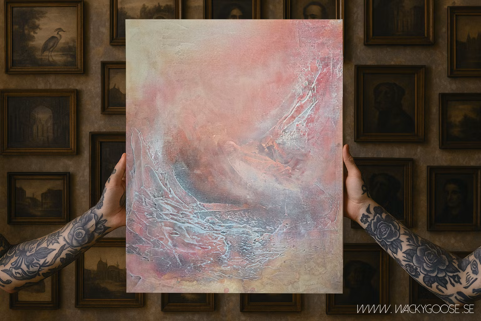 Veins of Earth, "Valley of the Fairies" - Originalmålning, 50x40cm