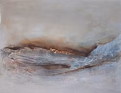 Veins of Earth, "Misty Ridge" - Originalmålning, 50x40cm