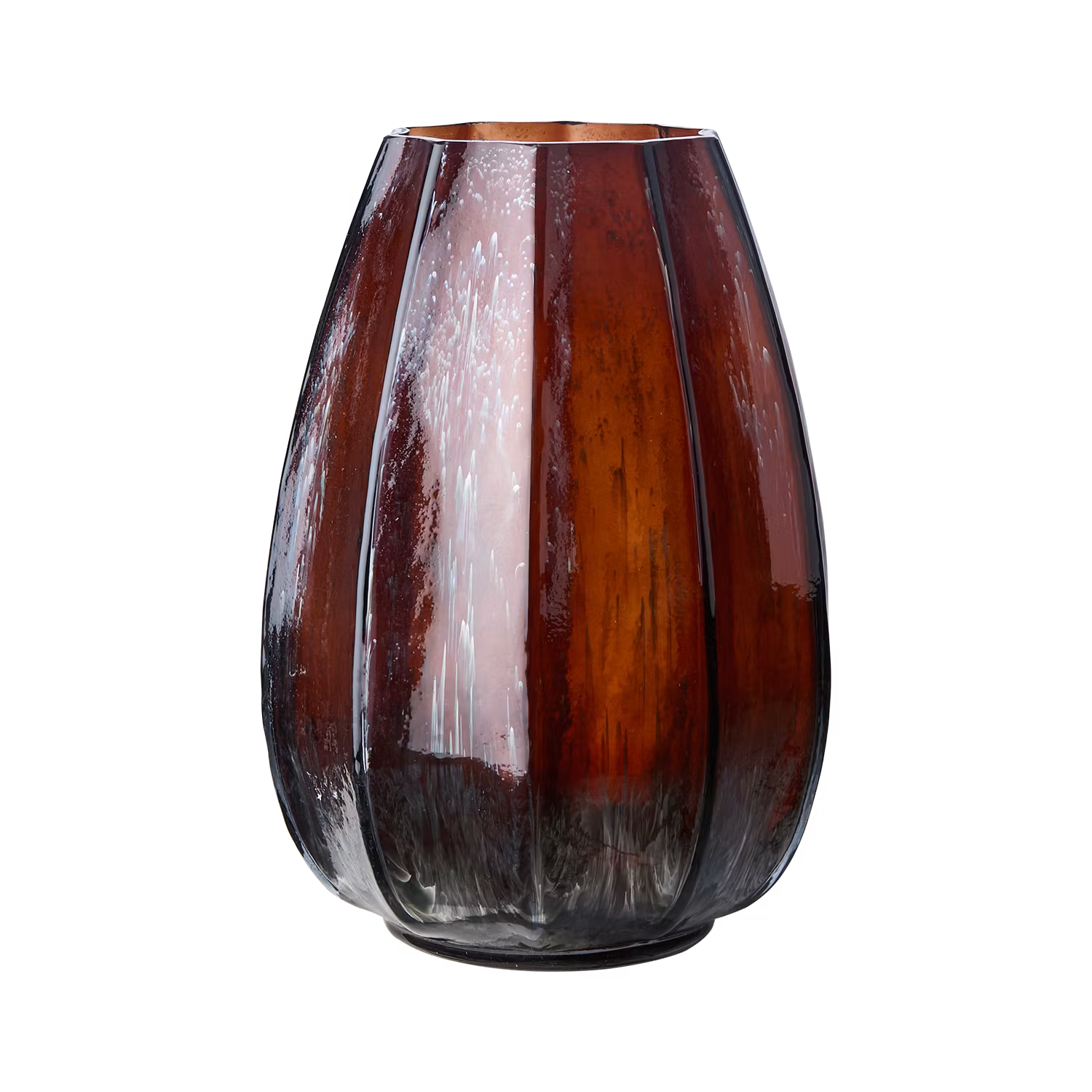 Vas i glas, 24cm, Brun