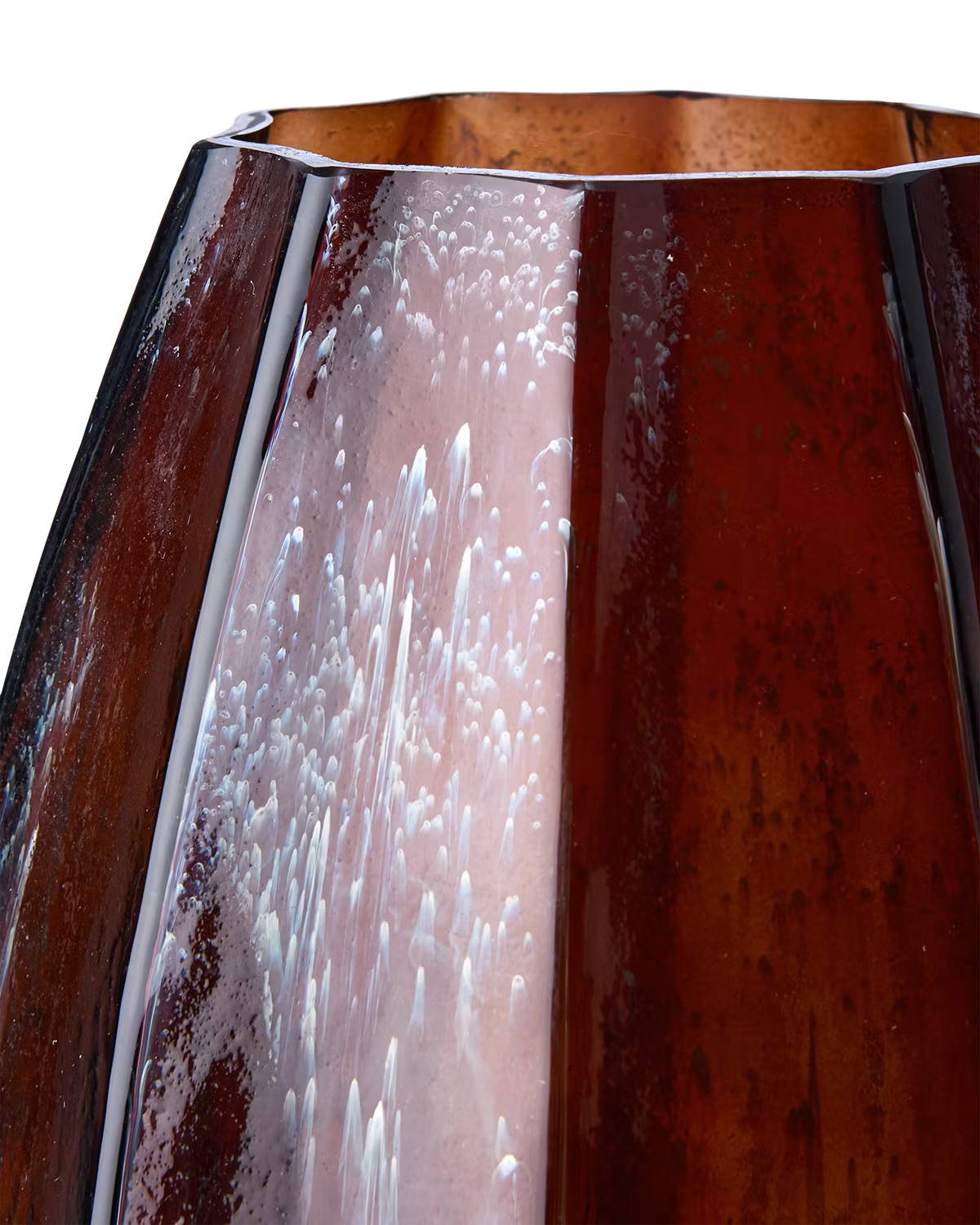 Vas i glas, 24cm, Brun