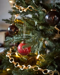 Handgjord girlang, 5m, Natur