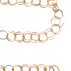 Handgjord girlang, 5m, Natur