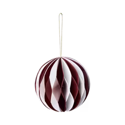 Julgransdekoration, 10-pack, Röd/Vit