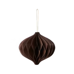 Julgransdekoration, 10-pack, Brun