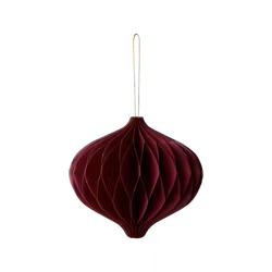 Julgransdekoration, 10-pack, Röd