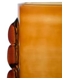 Vas i glas, 31cm, Bärnsten