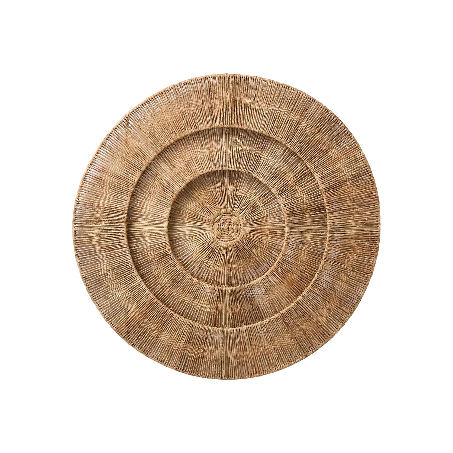 Handgjord väggdekoration i jute, Ø60cm