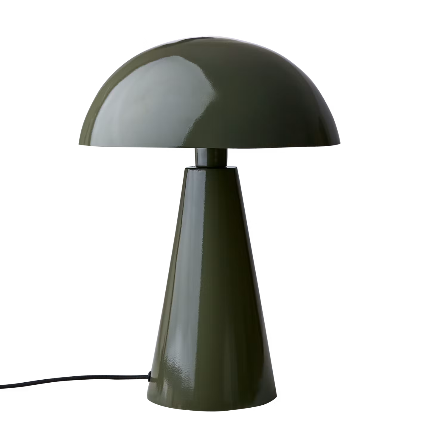 Bordslampa i järn, 45cm, Grön