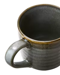 MAUD Kopp i stengods, 4-pack, Mörkbrun