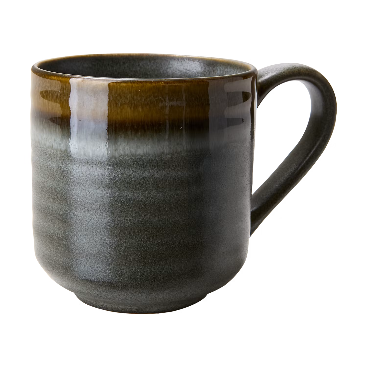 MAUD Kopp i stengods, 4-pack, Mörkbrun