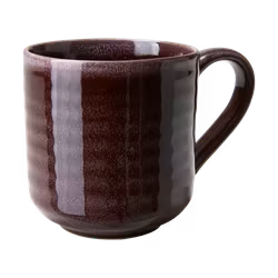 MAUD Kopp i stengods, 4-pack, Burgundy