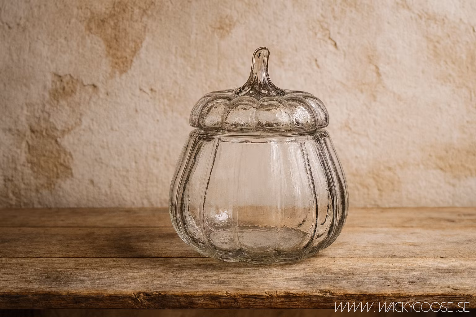 Pumpa skål med lock, 15cm