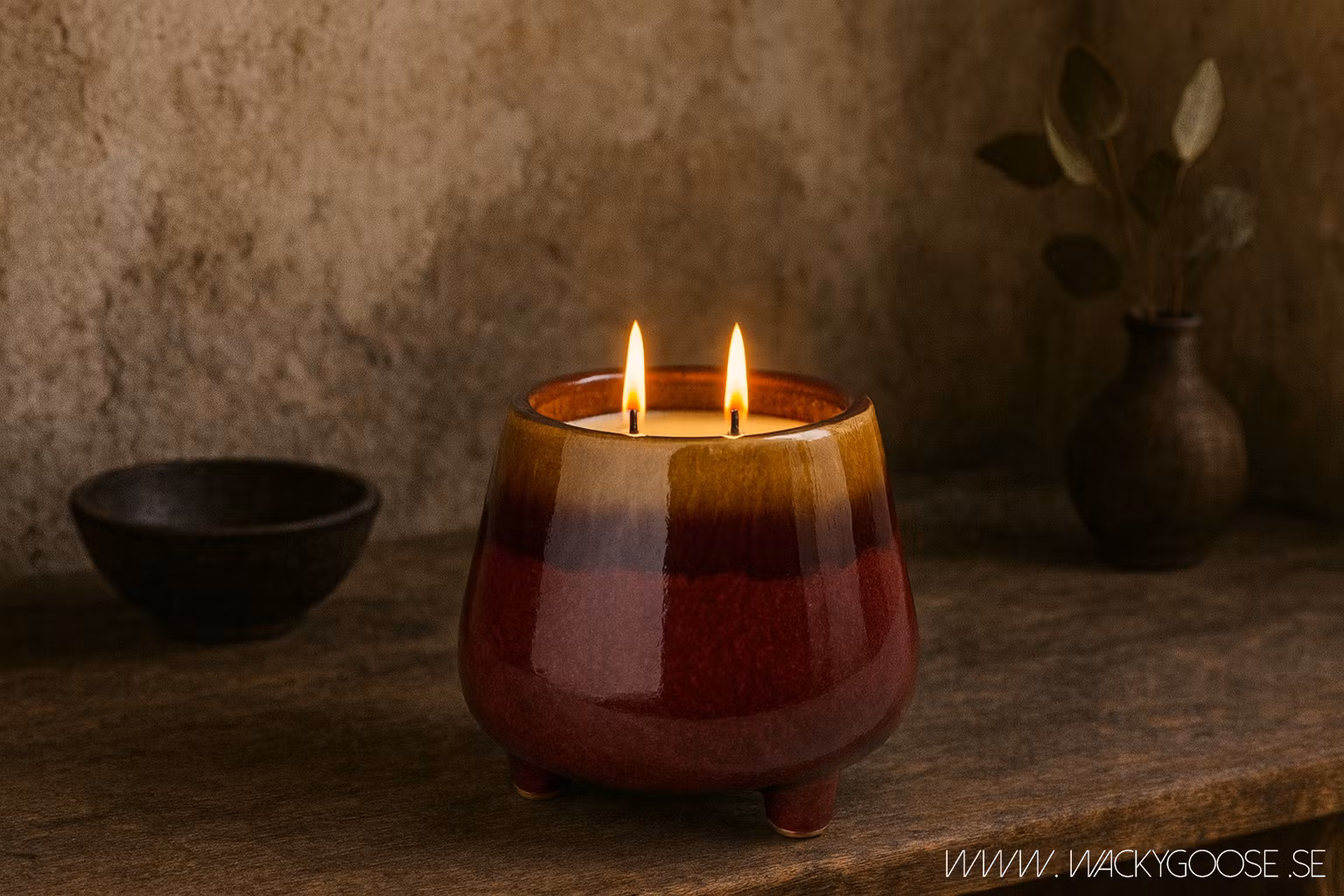 HOMELY Doftljus, Vanilj & Karamell, 30h