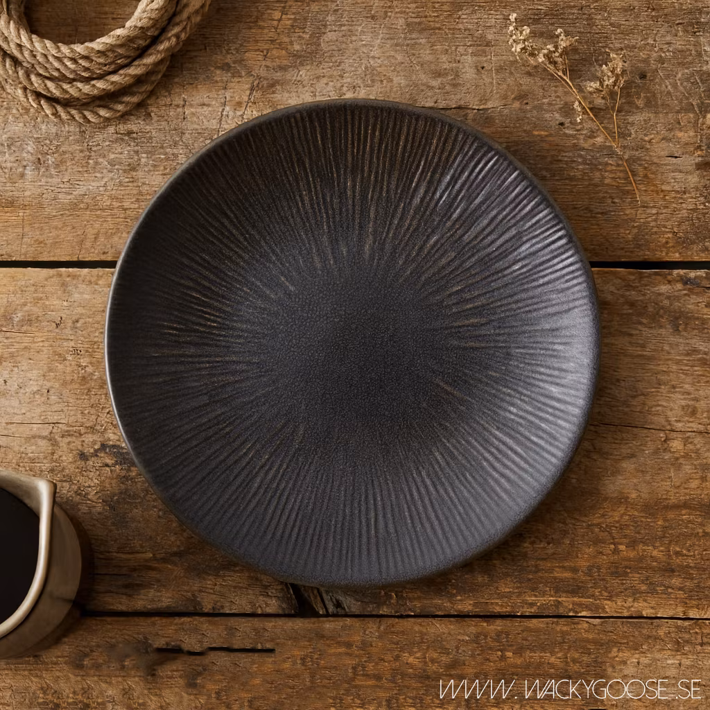 MATTEO Stengods, Tallrik Ø27cm, 6-pack