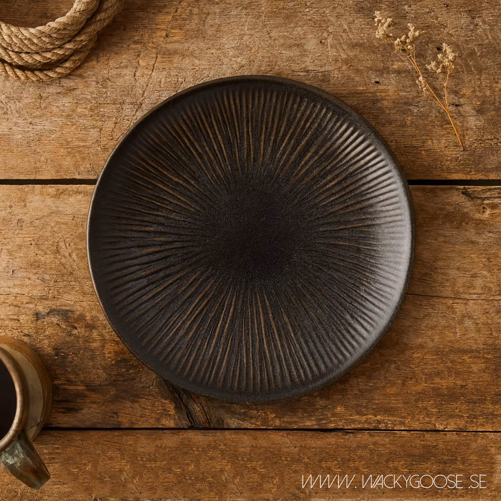 MATTEO Stengods, Tallrik Ø21cm, 6-pack