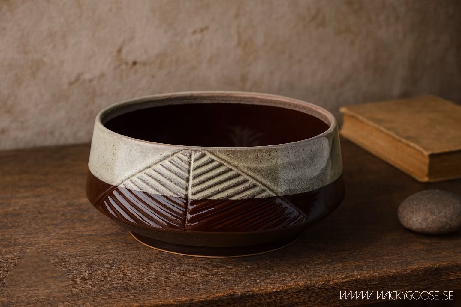 VILLE Stengods Ø27/25cm, Skål, 4-pack