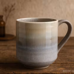 MAUD Kopp i stengods, 4-pack, Ljus