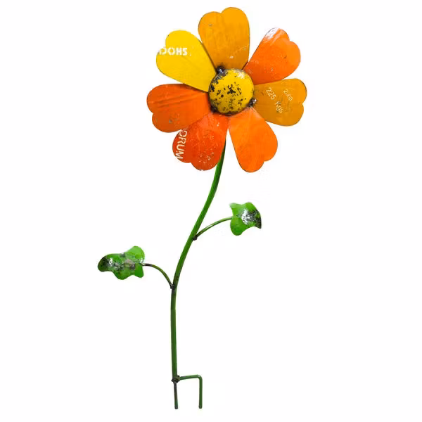 Morning Glory Garden Stake