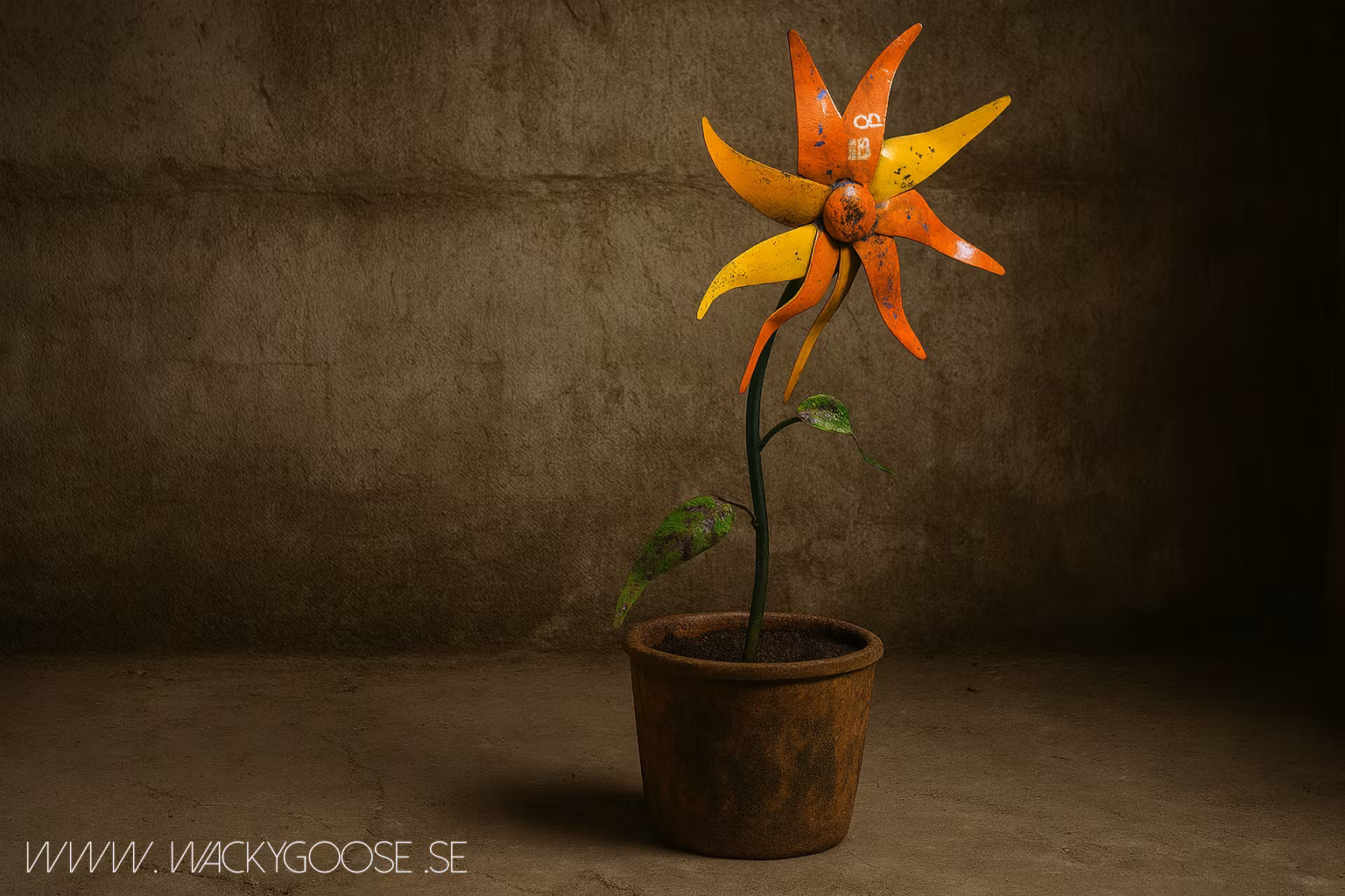 Sweet Pea Garden Stake