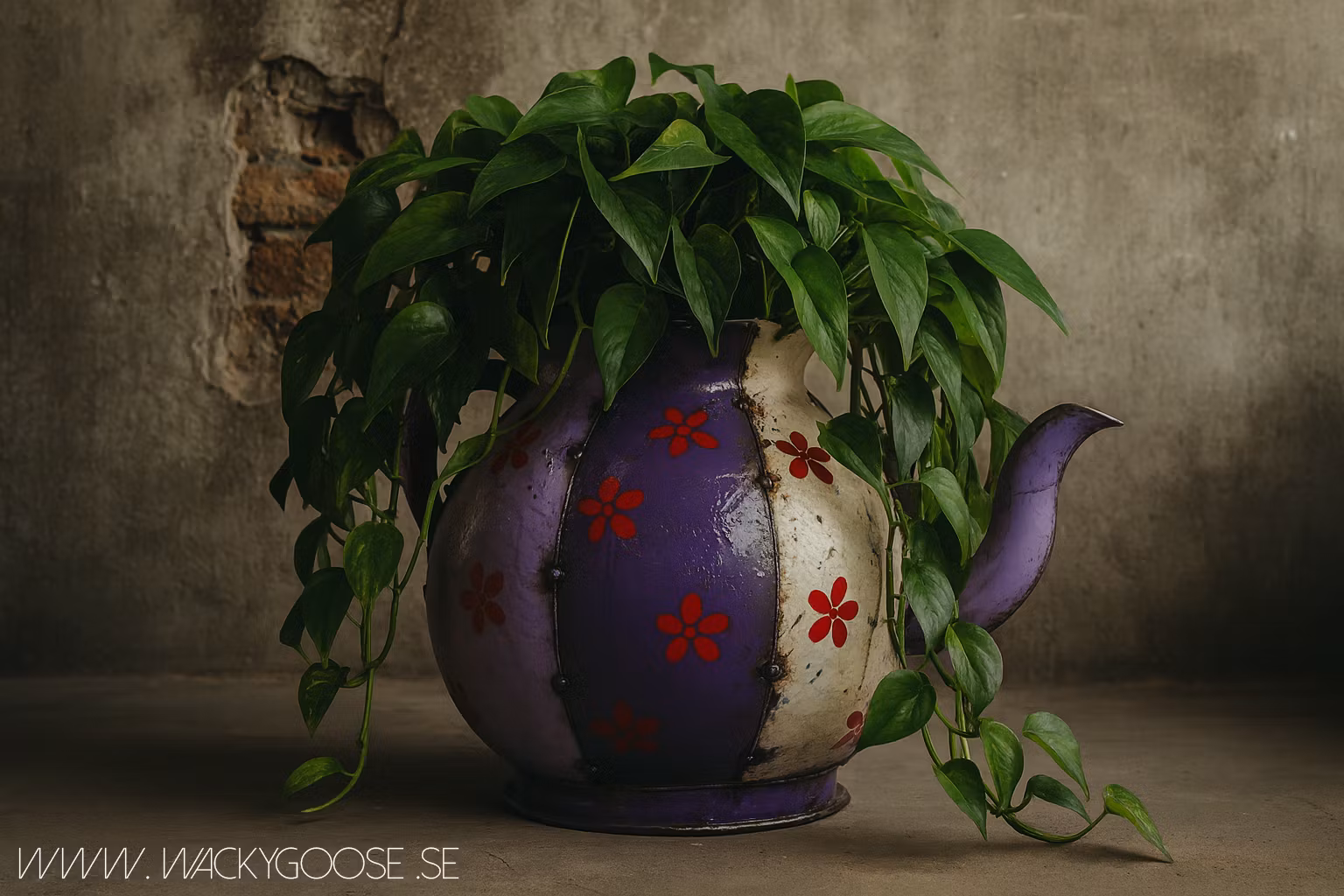 Teapot Planter short