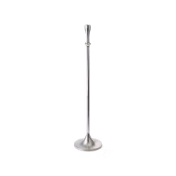 Ljusstake 77cm, Nickelfärgad